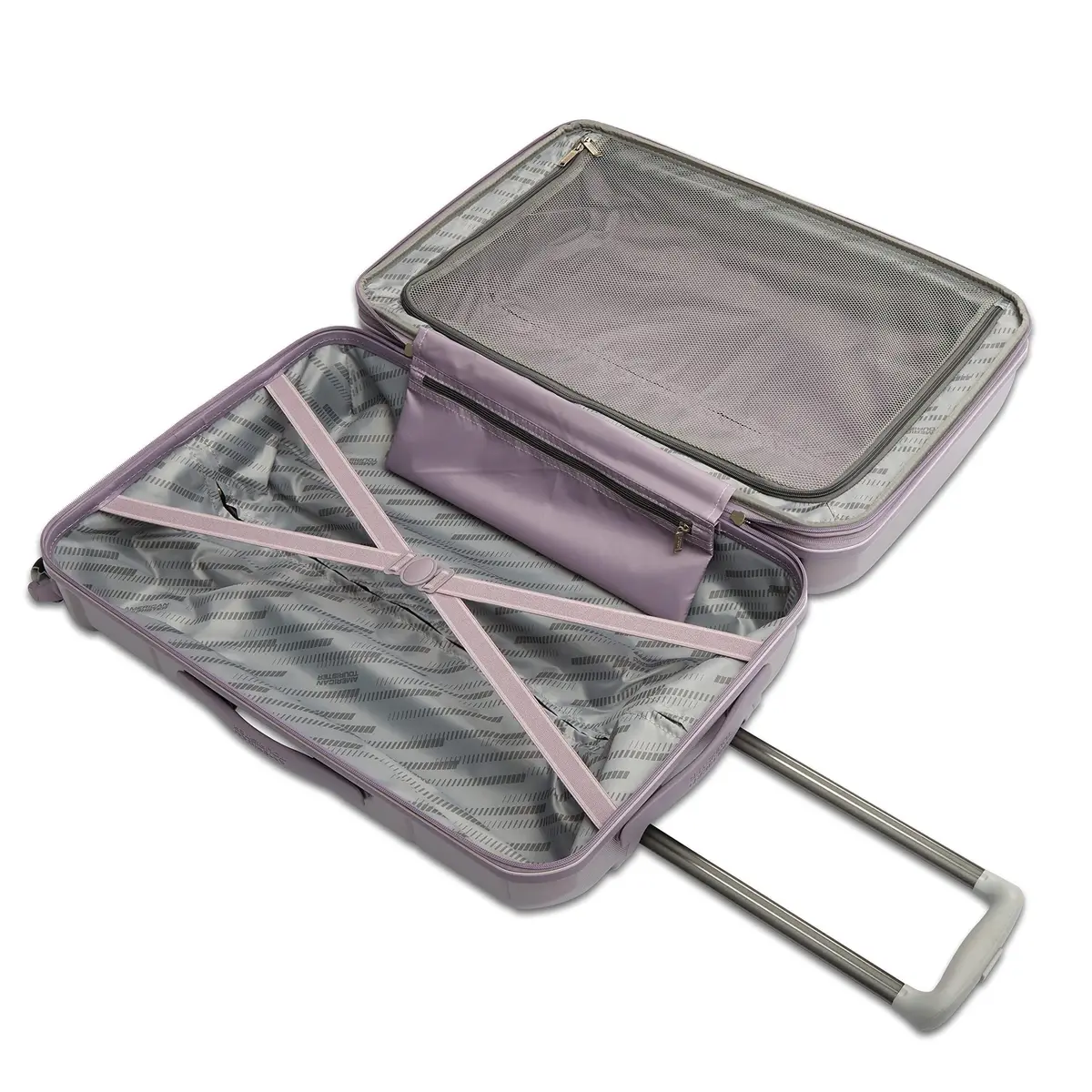 American Tourister Suitcase 20-Inch Purple Haze | Expandable Hardside Spinner - view 3