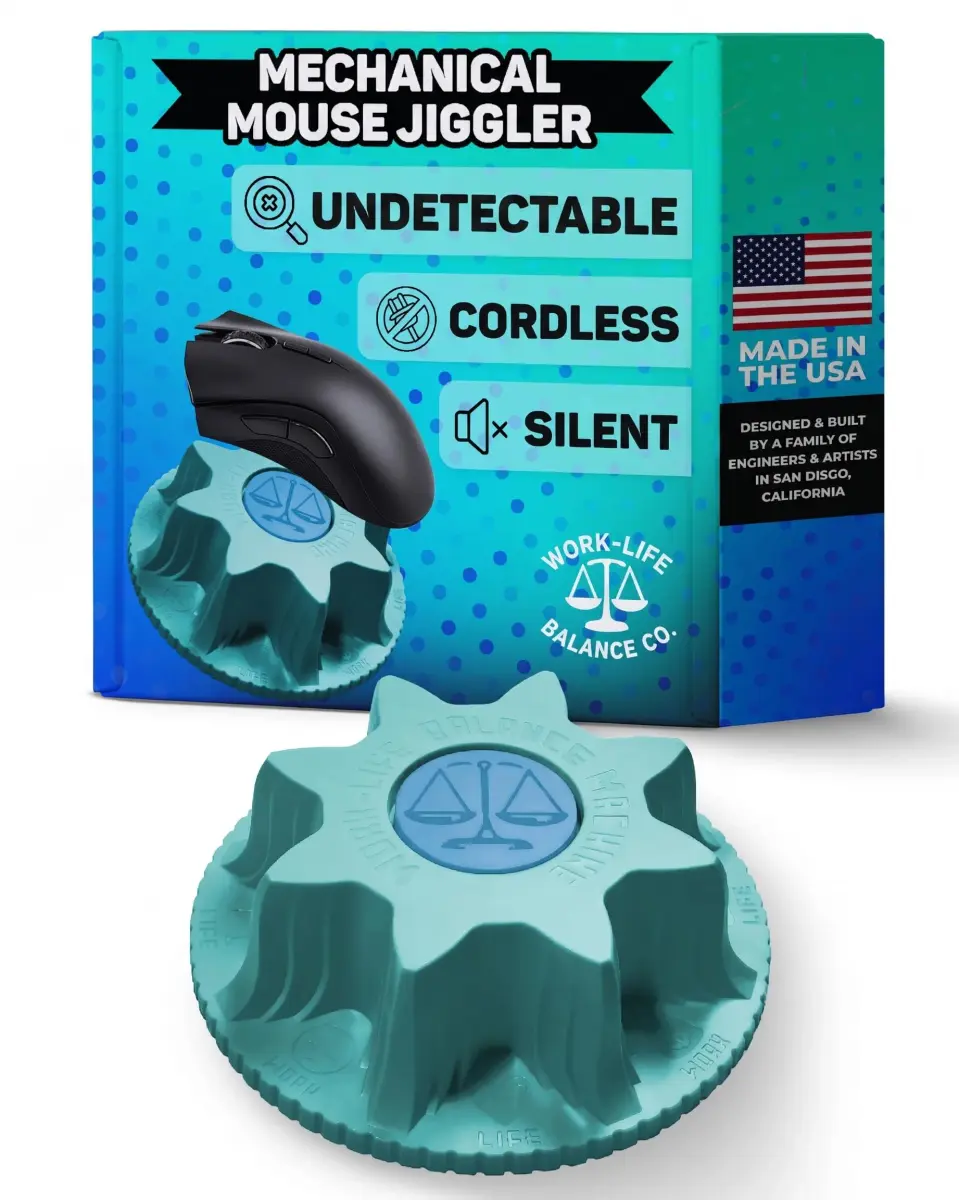 Work-Life Balance Corporation Mechanical Mouse Jiggler | Keeps PC Awake - main product image