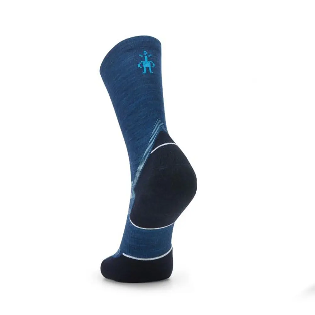 Smartwool Men's Run Cold Weather Targeted Cushion Crew Alpine Blue M | Advanced Durability & Breathability - view 3