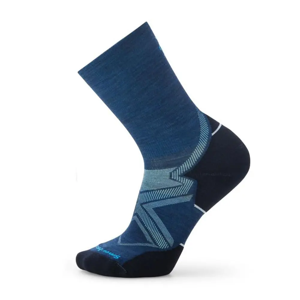 Smartwool Men's Run Cold Weather Targeted Cushion Crew Alpine Blue M | Advanced Durability & Breathability - view 4