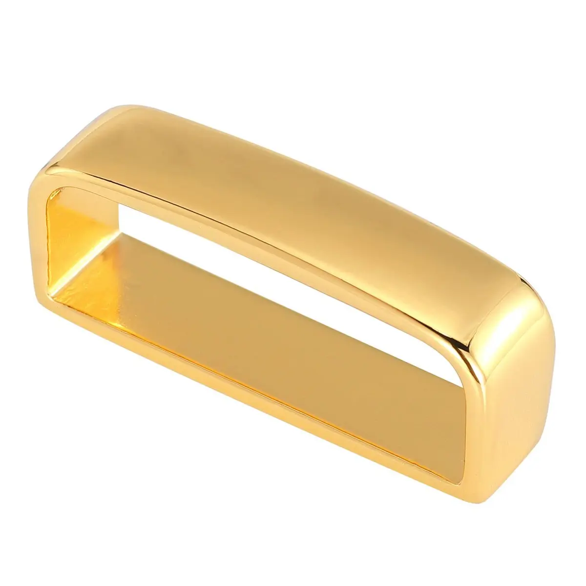 DJCAIZYY Gold Belt Loop Keeper for Men's Belts 1.5 inches (38mm-40mm) | Secure Belt End Accessory - main product image
