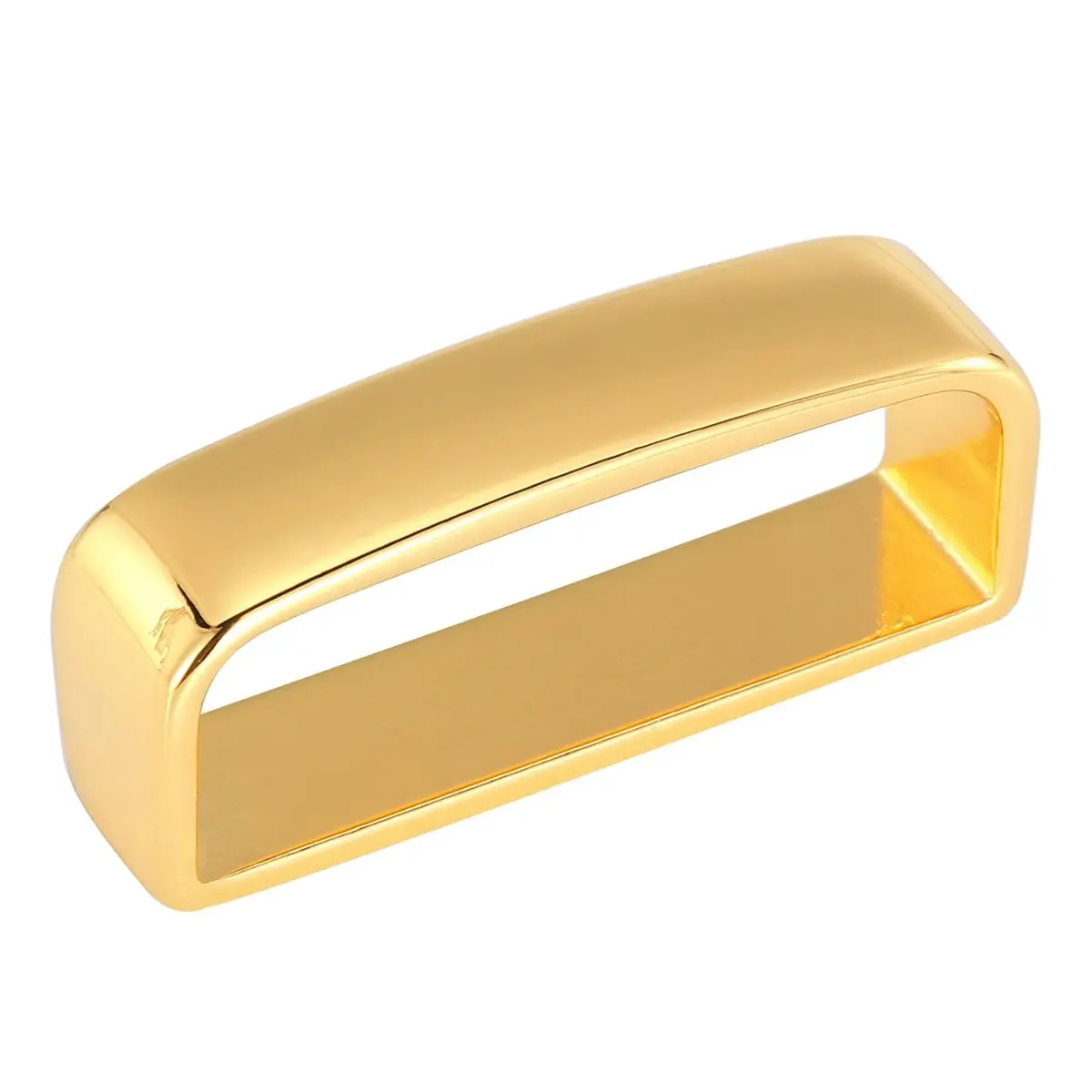 DJCAIZYY Gold Belt Loop Keeper for Men's Belts 1.5 inches (38mm-40mm) | Secure Belt End Accessory - view 2