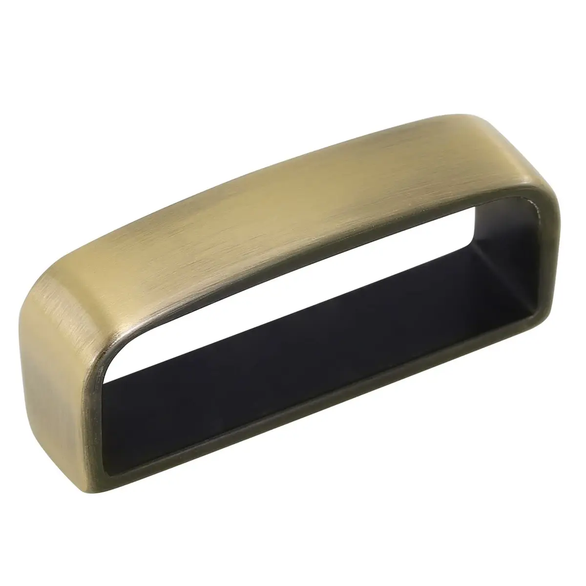 DJCAIZYY Belt Loop Keeper 1.5 inch (38mm-40mm) Bronze Brushed Alloy Steel | Replacement for Broken Belt Loops - main product image