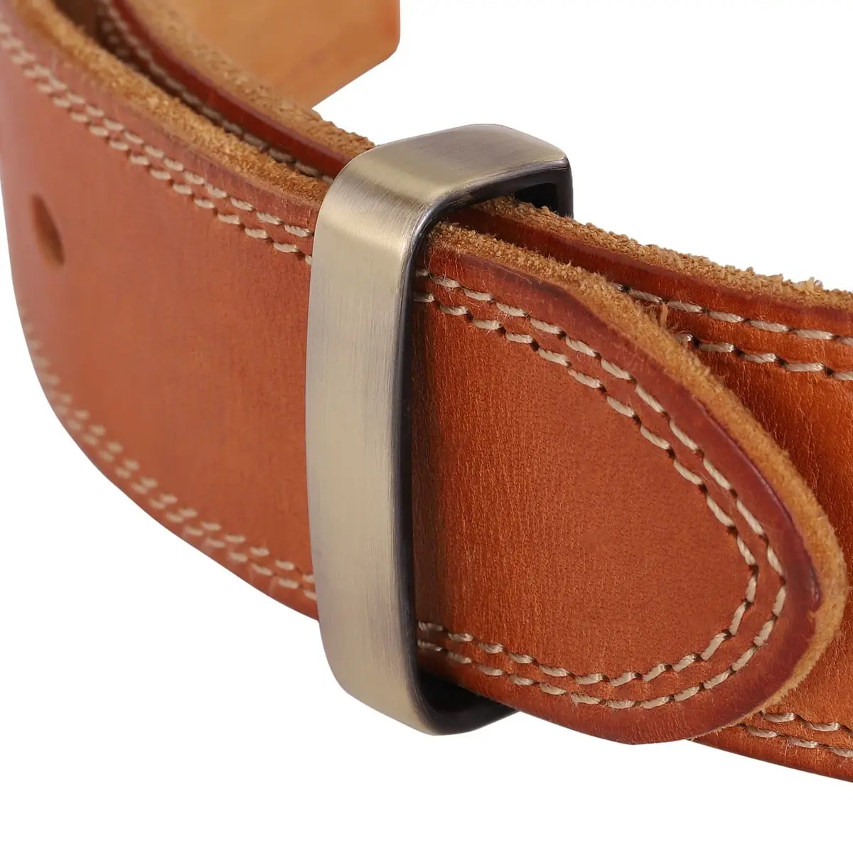 DJCAIZYY Belt Loop Keeper 1.5 inch (38mm-40mm) Bronze Brushed Alloy Steel | Replacement for Broken Belt Loops - view 4