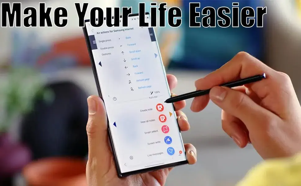 Dogxiong Black Stylus Pen for Samsung Galaxy S22 Ultra 5G | 4096 Levels Pressure Sensitivity - view 5