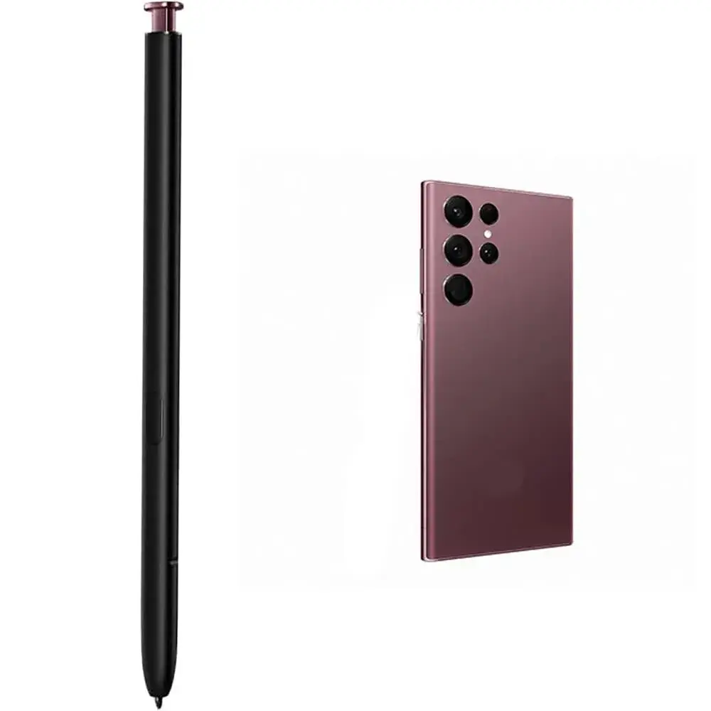 Dogxiong Burgundy Red Stylus Pen for Samsung Galaxy S22 Ultra 5G | 13cm (5.12in) - view 6