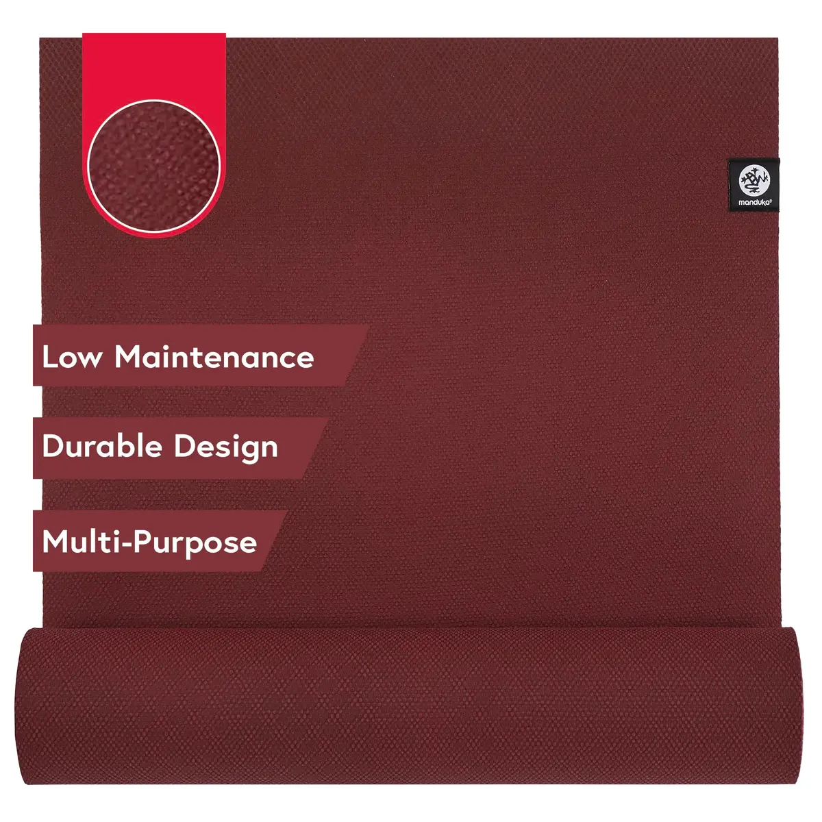 Manduka X Yoga Mat 71" x 24" (5mm) | High Performance Fitness Mat with Double-Weave Scrim System - main product image