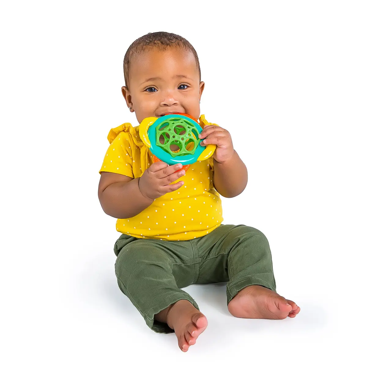 Bright Starts Soothers & Shakers 7pc Gift Set, 320 g (0.7 lb) | BPA-Free Baby Rattles, Teethers & Stroller Toys - view 4