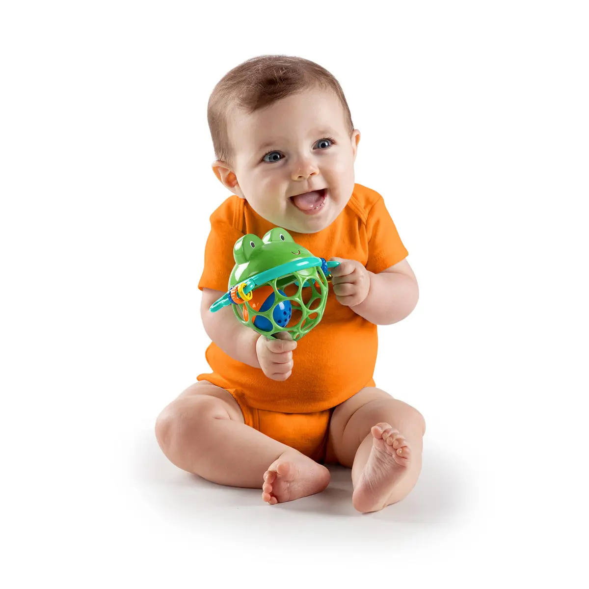 Bright Starts Little Shakers 6pc Gift Set with Oball Technology | Baby Rattles, Balls and Teethers for Newborns+ - view 7