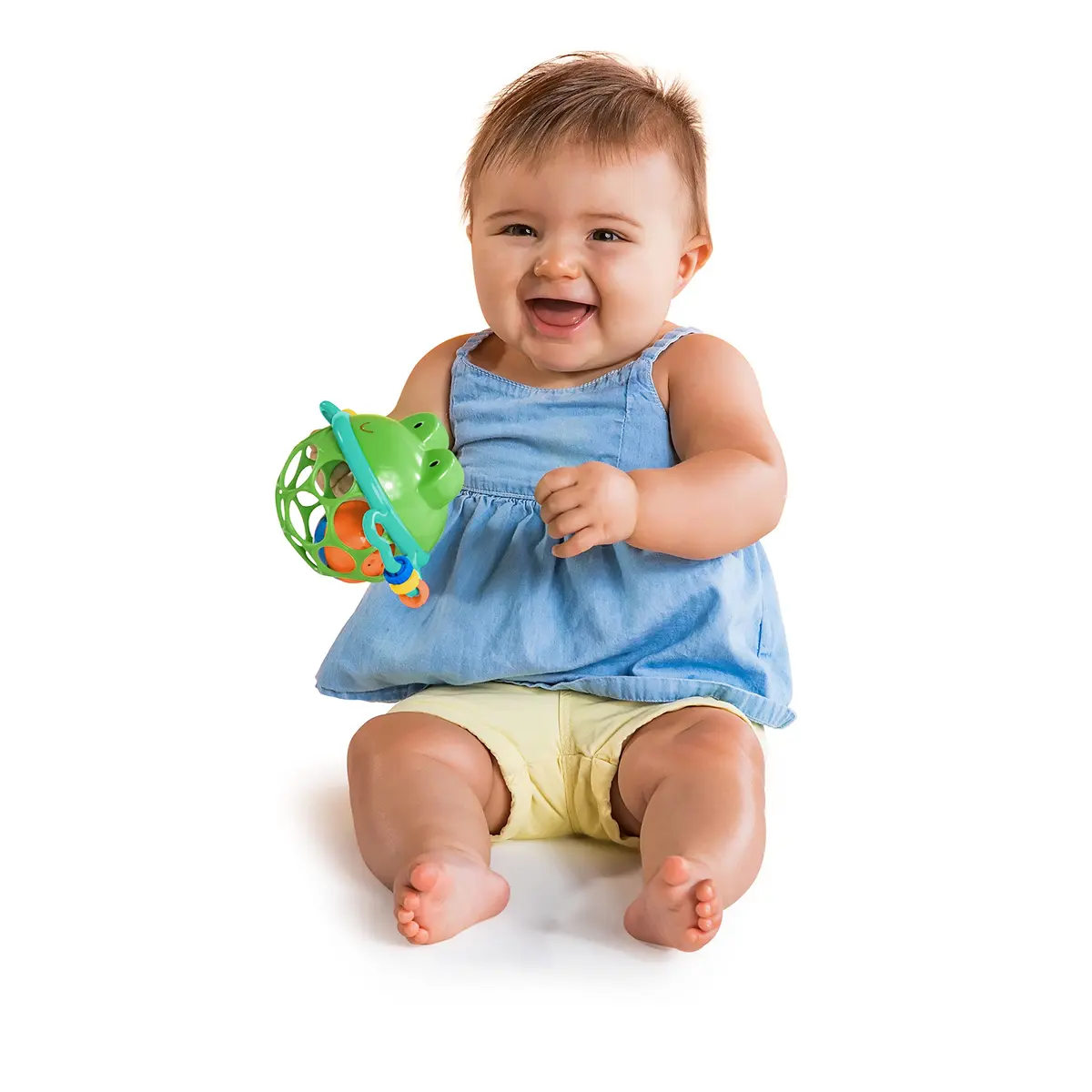 Bright Starts Little Shakers 6pc Gift Set with Oball Technology | Baby Rattles, Balls and Teethers for Newborns+ - view 8