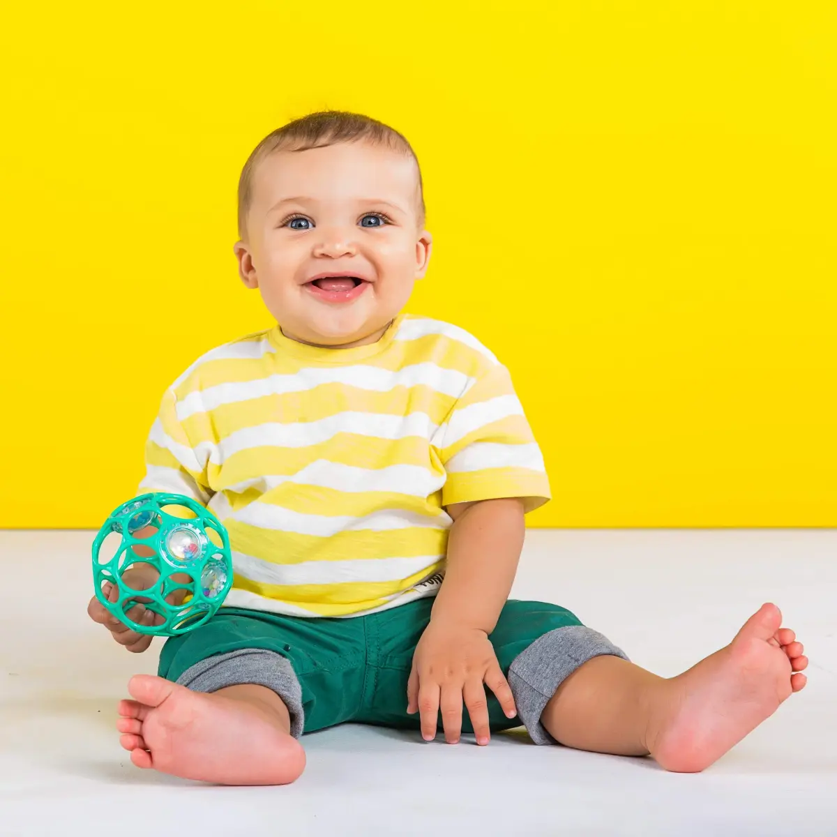 Bright Starts Little Shakers 6pc Gift Set with Oball Technology | Baby Rattles, Balls & Teethers for Newborn+ - view 5