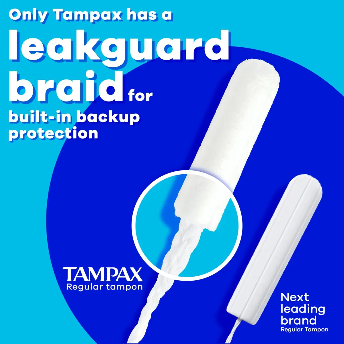 Tampax Pearl Tampons Multipack, Light/Regular/Super Absorbency, Unscented, 94 Count | Dermatologist Tested Tampon - view 4