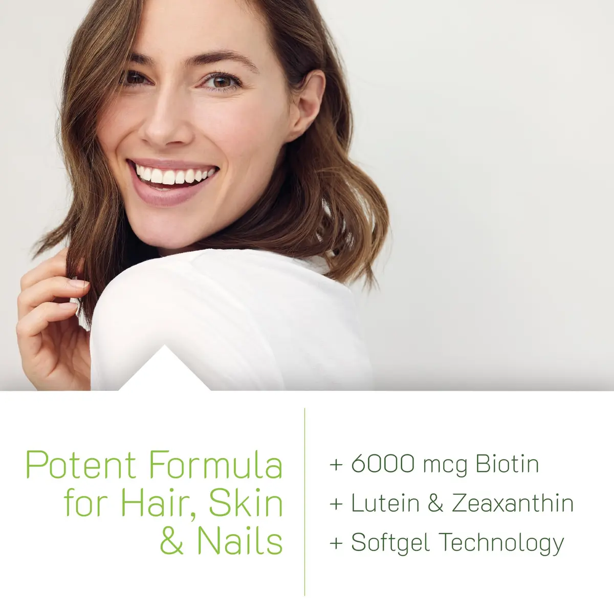 Irwin Naturals Biotin-6000 Hair Skin & Nail Support Formula 60 Count (Pack of 2) | Supports Healthy Hair & Nails - view 4