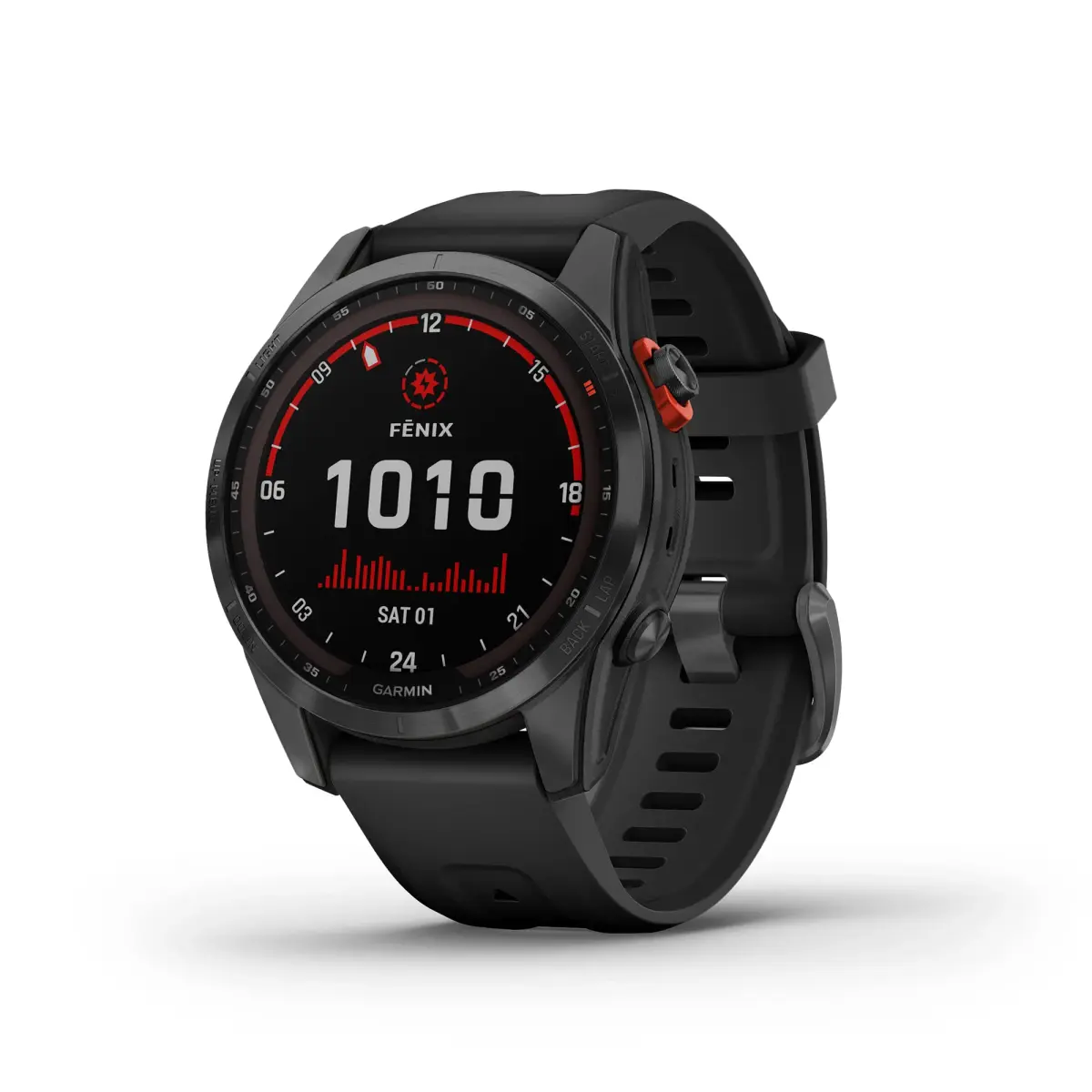 Garmin fenix 7S Solar Smartwatch (1.2-inch Display, 42mm Case) | GPS, Solar Charging, Fitness Tracking - main product image