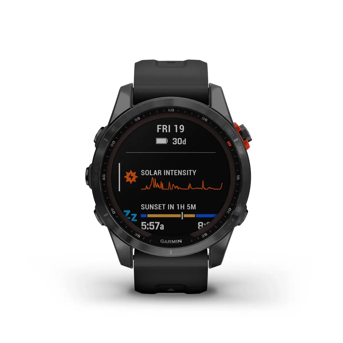 Garmin fenix 7S Solar Smartwatch (1.2-inch Display, 42mm Case) | GPS, Solar Charging, Fitness Tracking - view 2