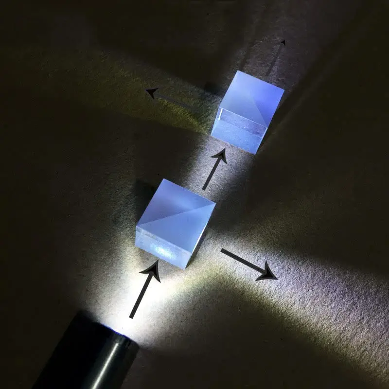 NYJLGD Beam Splitter Cube 40mm | Optical Glass Dichroic Prism 50:50 Ratio - view 8