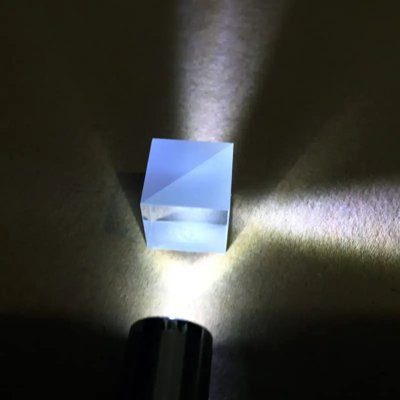 NYJLGD Beam Splitter Cube 25mm (0.98 inch) | 50:50 Ratio Optical Glass Prism for Spectrometry - view 9