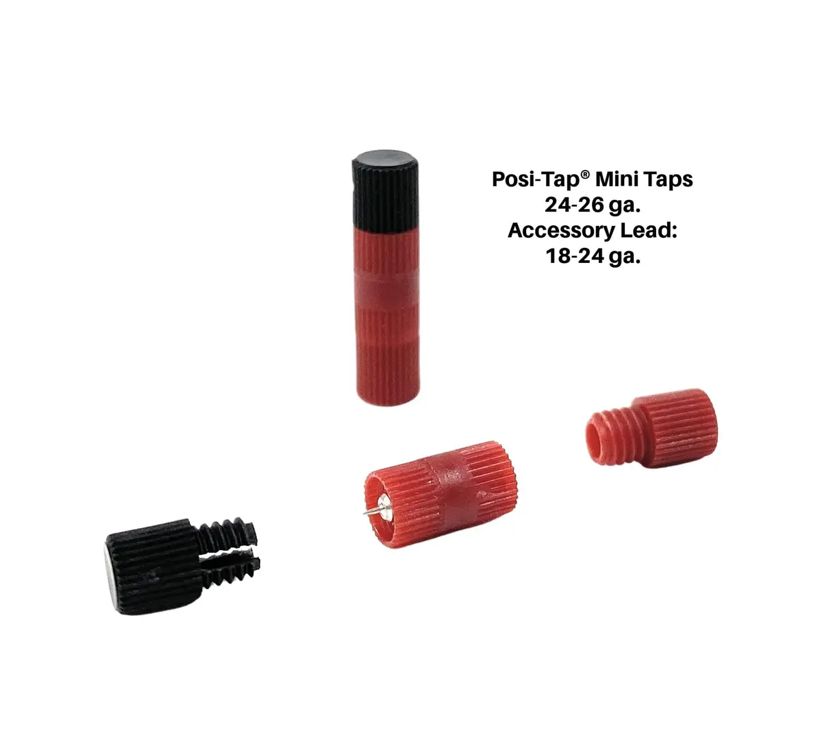 Posi-Products Posi Tap Mini Wire Connectors 24-26 ga. (6-Pack) | Installs in Seconds, No Tools Required - view 2