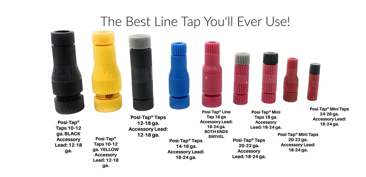 Posi-Products Posi-Tap Wire Connectors 12-18 AWG (6-Pack) | Secure Electrical Connections Without Tools - view 3