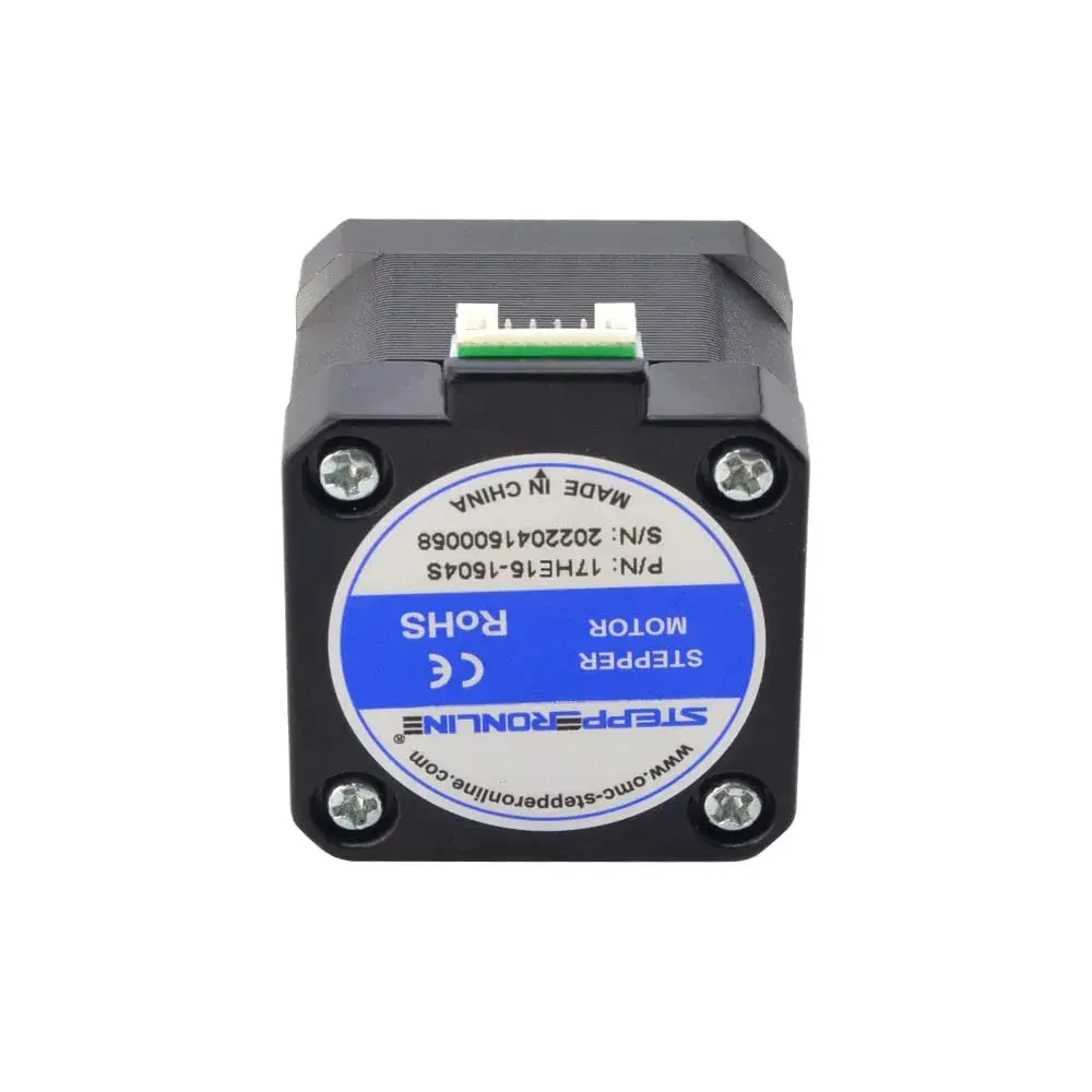 STEPPERONLINE Nema 17 Stepper Motor Bipolar 1.5A 42Ncm 42x42x38mm 1.8deg 4 Wires with 1m Cable and Connector (5 Pack) - view 4