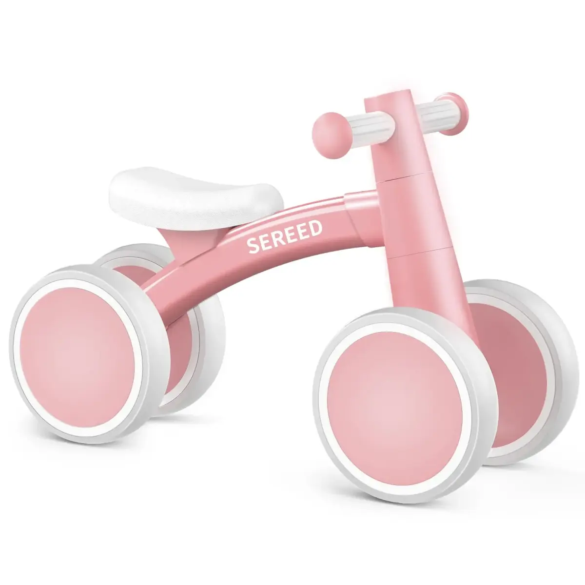 SEREED Baby Balance Bike for 1 Year Old Boy Girl, First Birthday Gift Toy | Aluminum Alloy Frame, 10-inch EVA Wheels - main product image