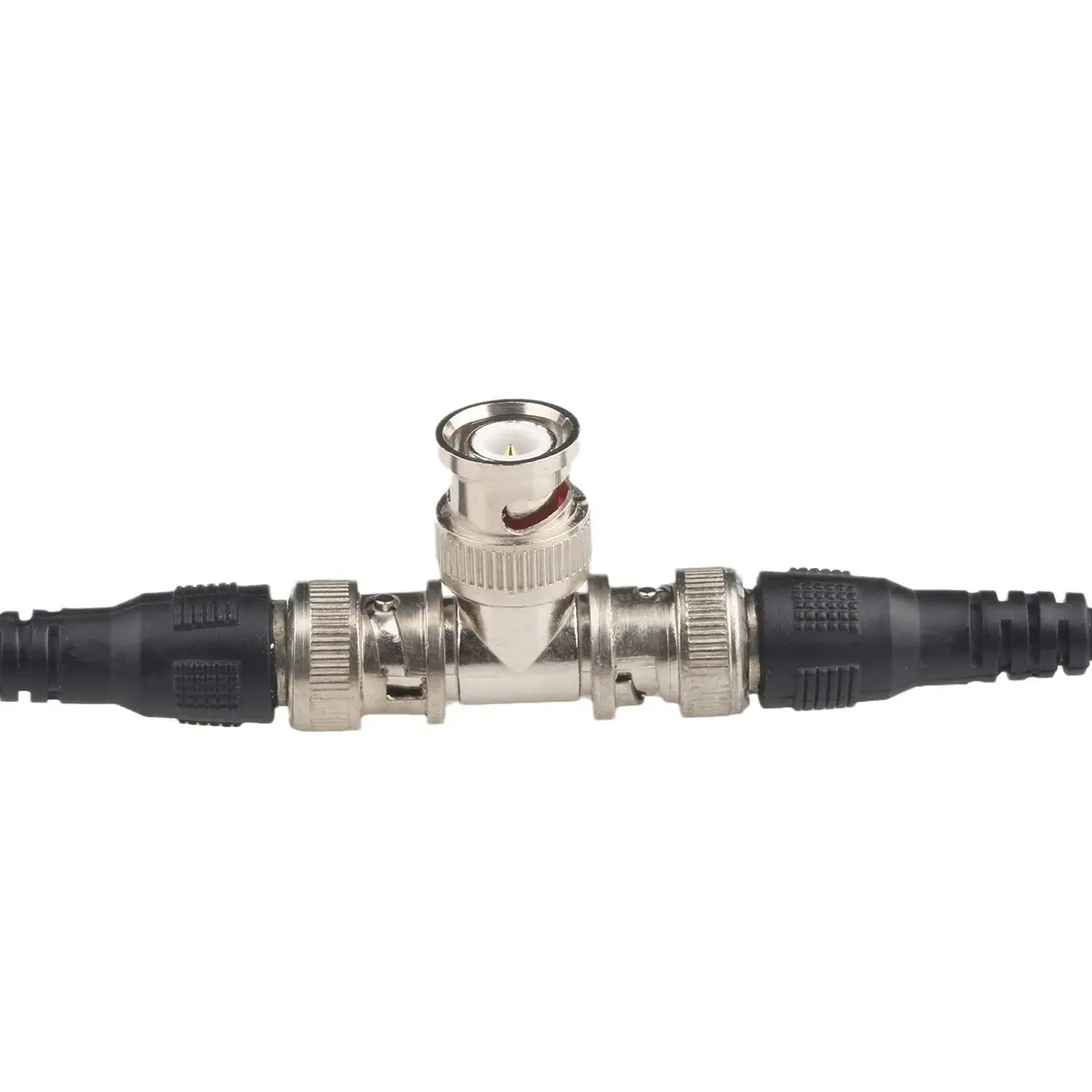 Fanbalunke BNC Splitter Adapter 28 Pcs Male to 2 Female T-Adapter | For CCTV Security Camera & Monitor - view 7
