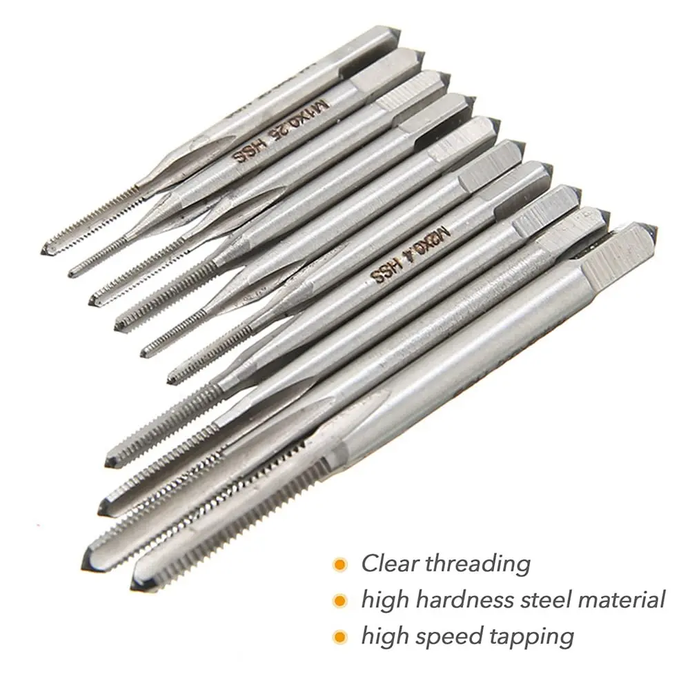 Saipe Micro Taps Set M1-M3.5 with Tap Wrench | HSS Threading Tools for Small Crafts - view 7