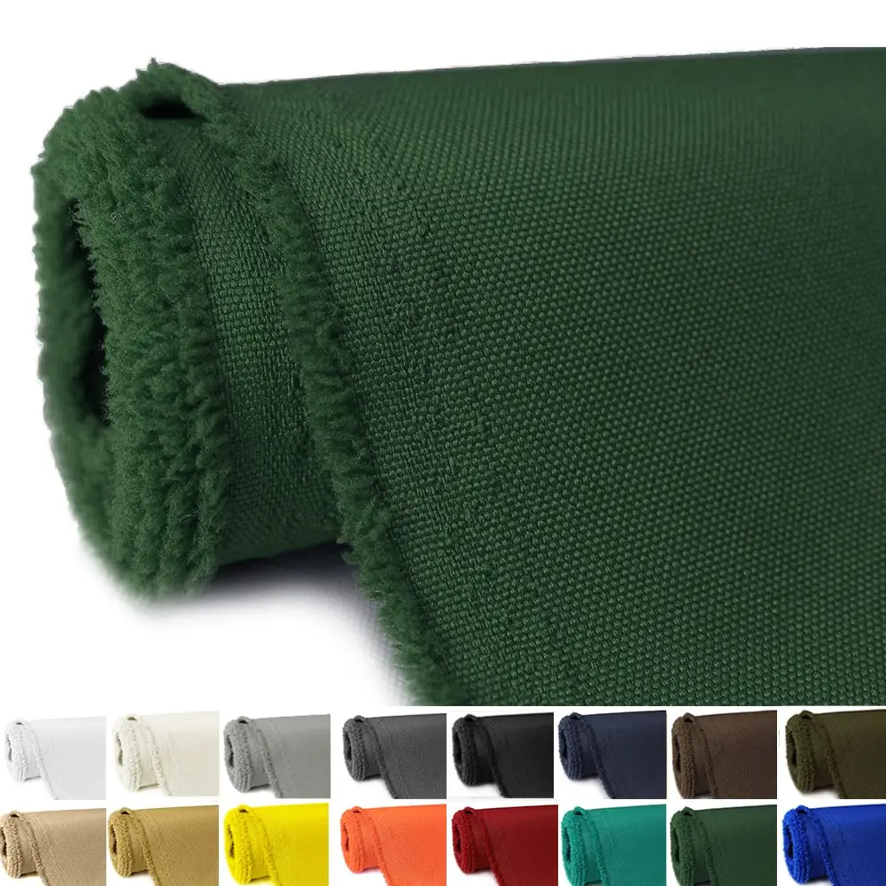 GeeComfy 600D Oxford Waterproof Upholstery Fabric by the Yard, Green 112 cm (44" Width) | UV-Resistant & Water-Repellent - main product image