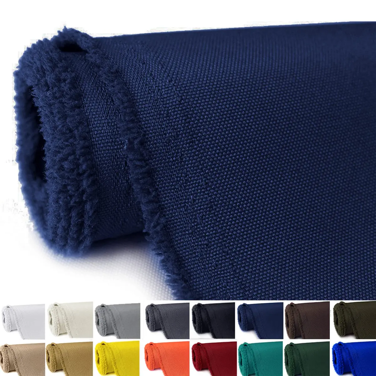 GeeComfy Waterproof Upholstery Fabric by the Yard 600D Oxford Navy Blue 112 cm (44" Bolt Width) | Tear-Resistant Outdoor Fabric - main product image