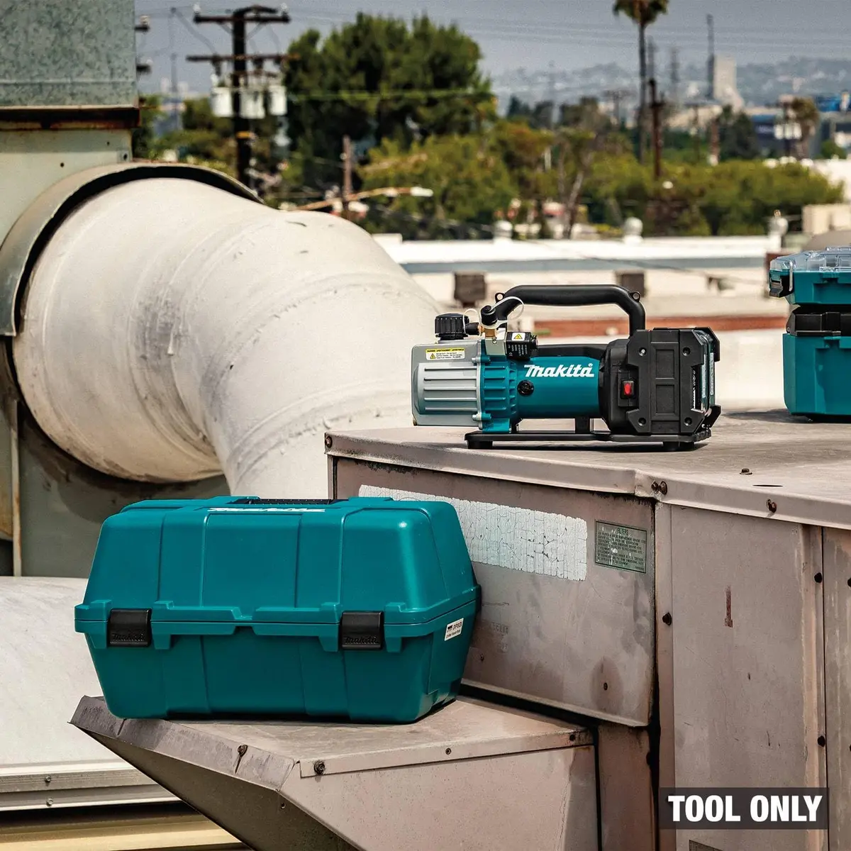 Makita DVP181ZK 18V LXT® Cordless 4 CFM Dual-Stage Vacuum Pump, Tool Only | High Power HVAC Solution - view 8
