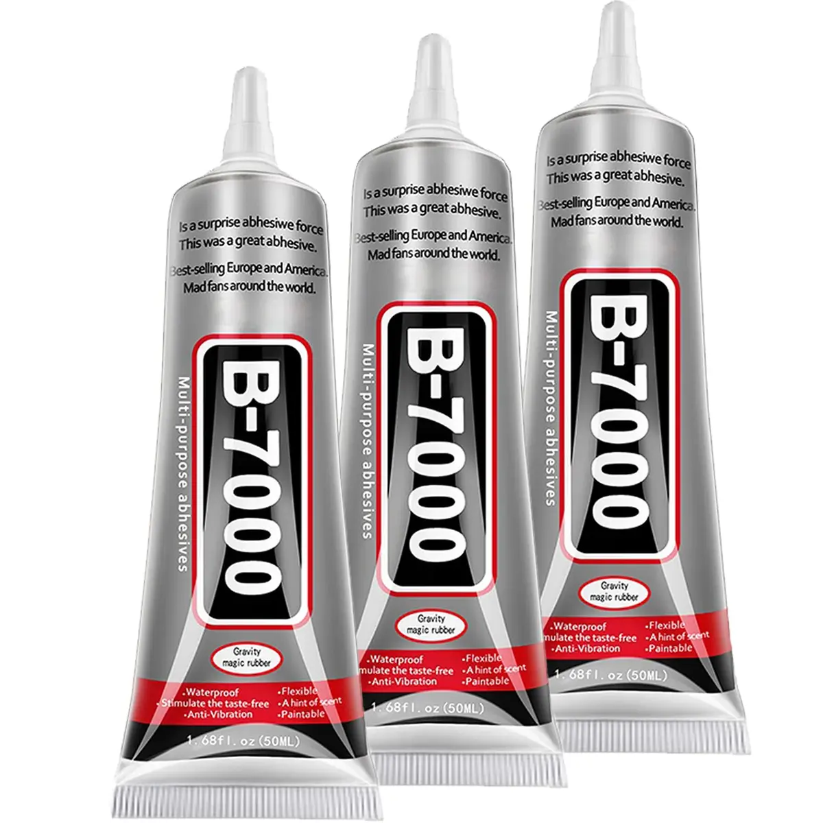 FITTDYHE B7000 Jewelry Glue 110ml (3.72 fl oz) | Transparent, Waterproof, High Elasticity for Crafts - main product image