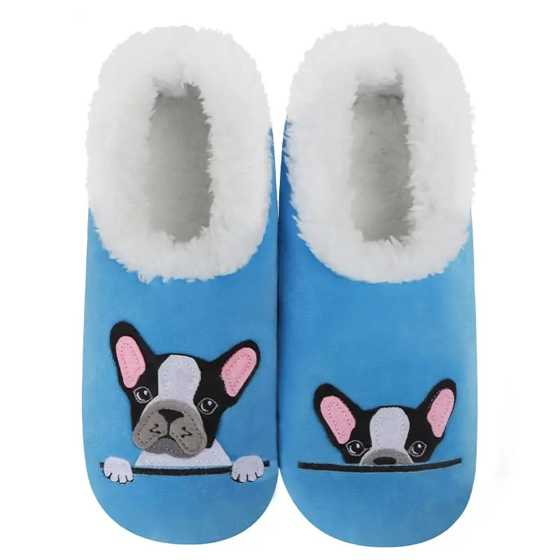 Snoozies Slipper Socks for Women (Blfren, M) | Cozy Mismatched Indoor Comfort - main product image