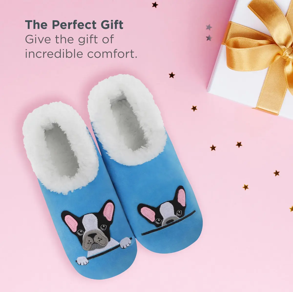 Snoozies Slipper Socks for Women (Blfren, M) | Cozy Mismatched Indoor Comfort - view 4