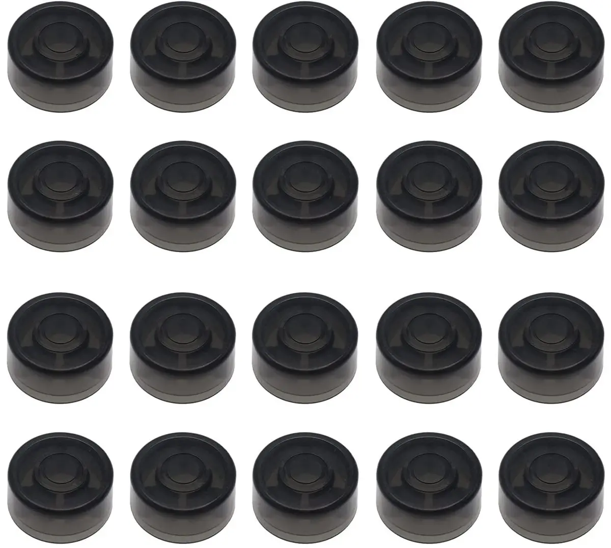 Jiayouy Guitar Effect Pedal Footswitch Toppers 20PCS | Full Pedal Protection & Style - main product image