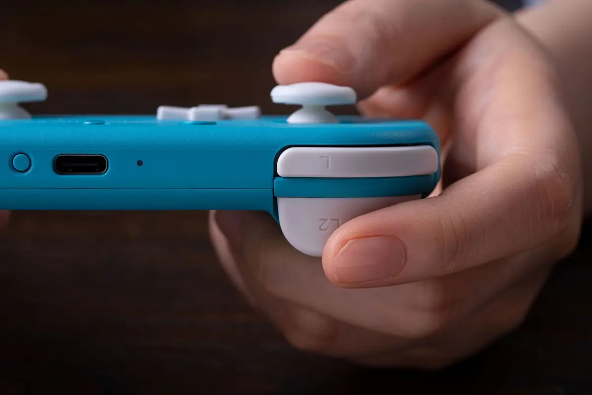 8Bitdo Lite 2 Bluetooth Gamepad for Switch, Switch Lite, Android & Raspberry Pi | Compact Wireless Controller - view 4