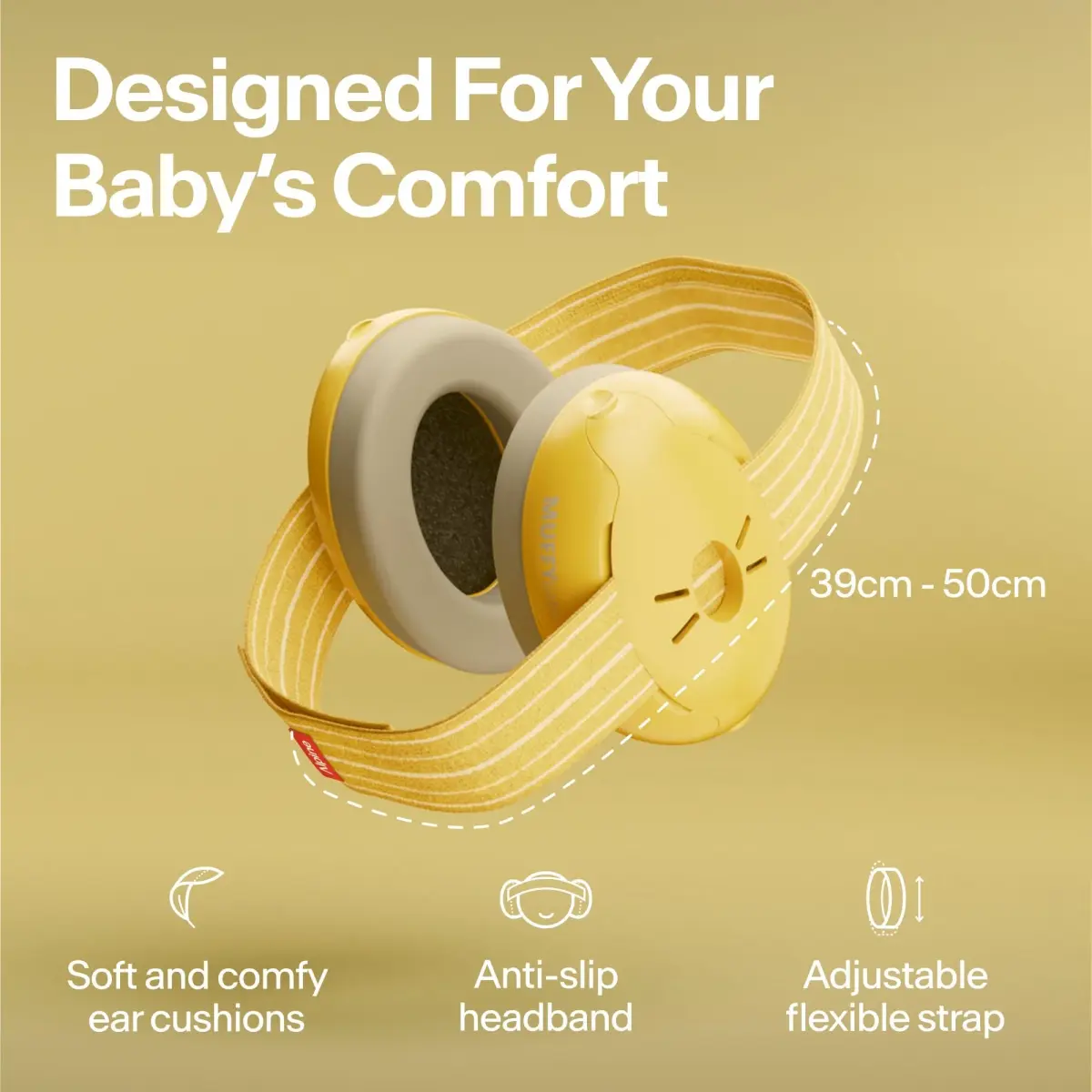 Alpine Muffy Baby Ear Muffs Noise Protection | Toddler Ear Protection 23 dB SNR (0.114 kg) - view 3