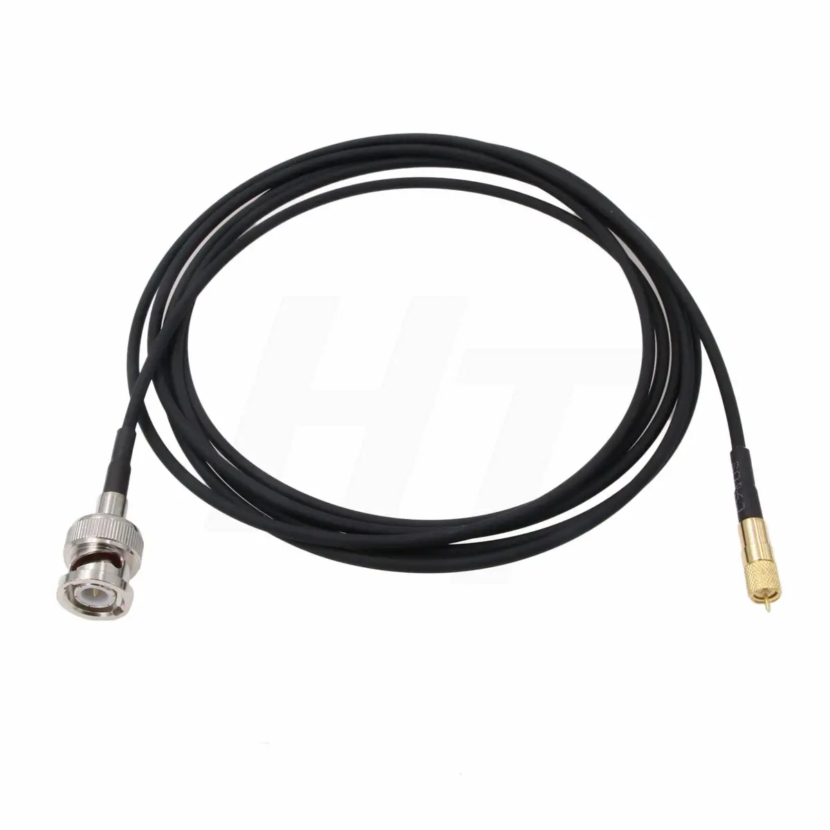 HangTon BNC to Microdot UNF 10-32 RF Coax Cable for GRAS Mic Vibration Test Sensor 12" | 50 Ohm RF Cable - view 2