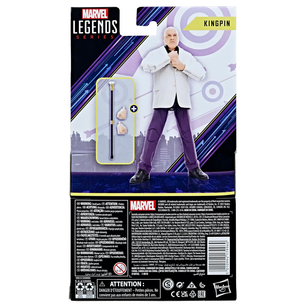 Marvel Legends Series Kingpin Action Figure 15cm | Premium Marvel Collectible for Ages 4+ - view 4