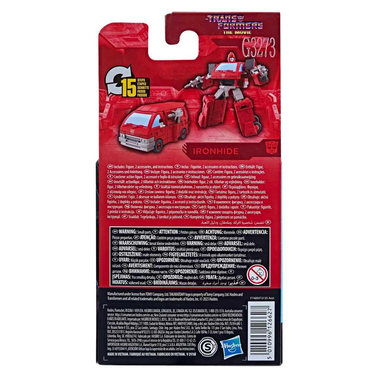 Transformers Toys Studio Series Ironhide 3.5-inch Action Figure | Movie-Inspired Collectible for Kids 8+ - view 6
