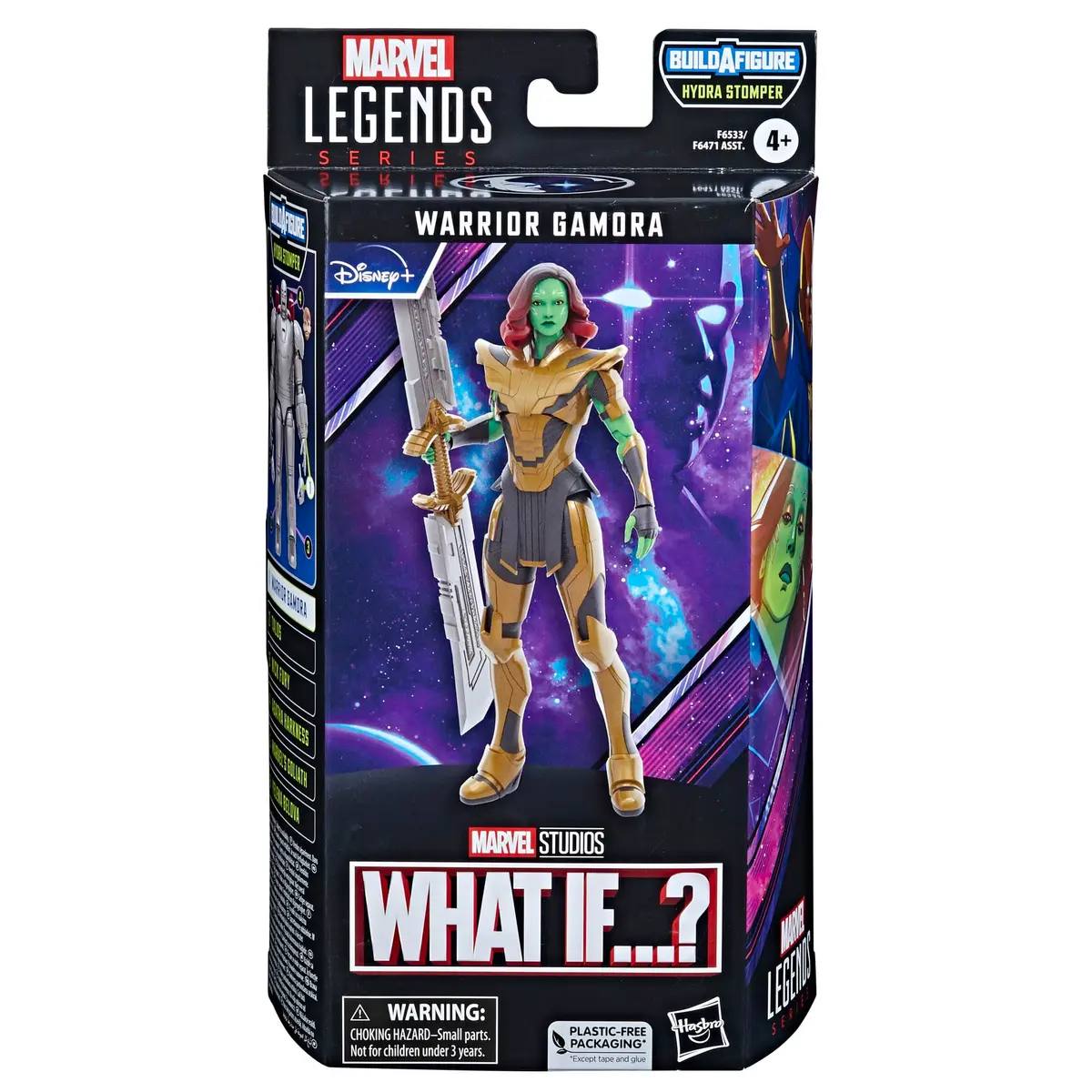 Marvel Legends Series Warrior Gamora Action Figure 6-inch (15.24 cm) | Inspired by Marvel Studios' What If...? - view 3
