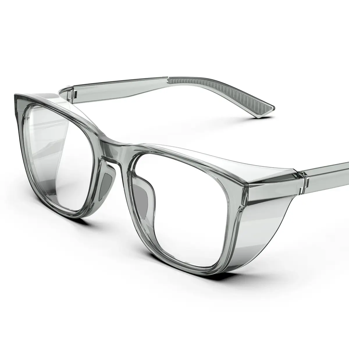 TOREGE Clear Safety Glasses Anti-Fog, Anti-Blue Light, Scratch Resistant | 30g Lightweight Protective Eyewear - main product image