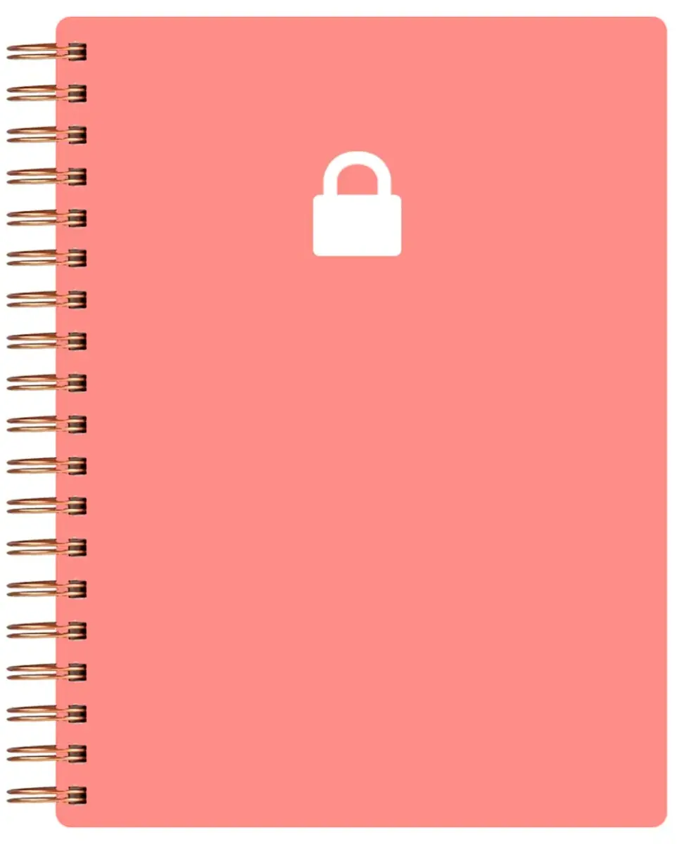 Nokingo Spiral Password Book with Alphabetical Tabs 132 Pages (5x7 inch) | Organize Internet Logins Securely - main product image