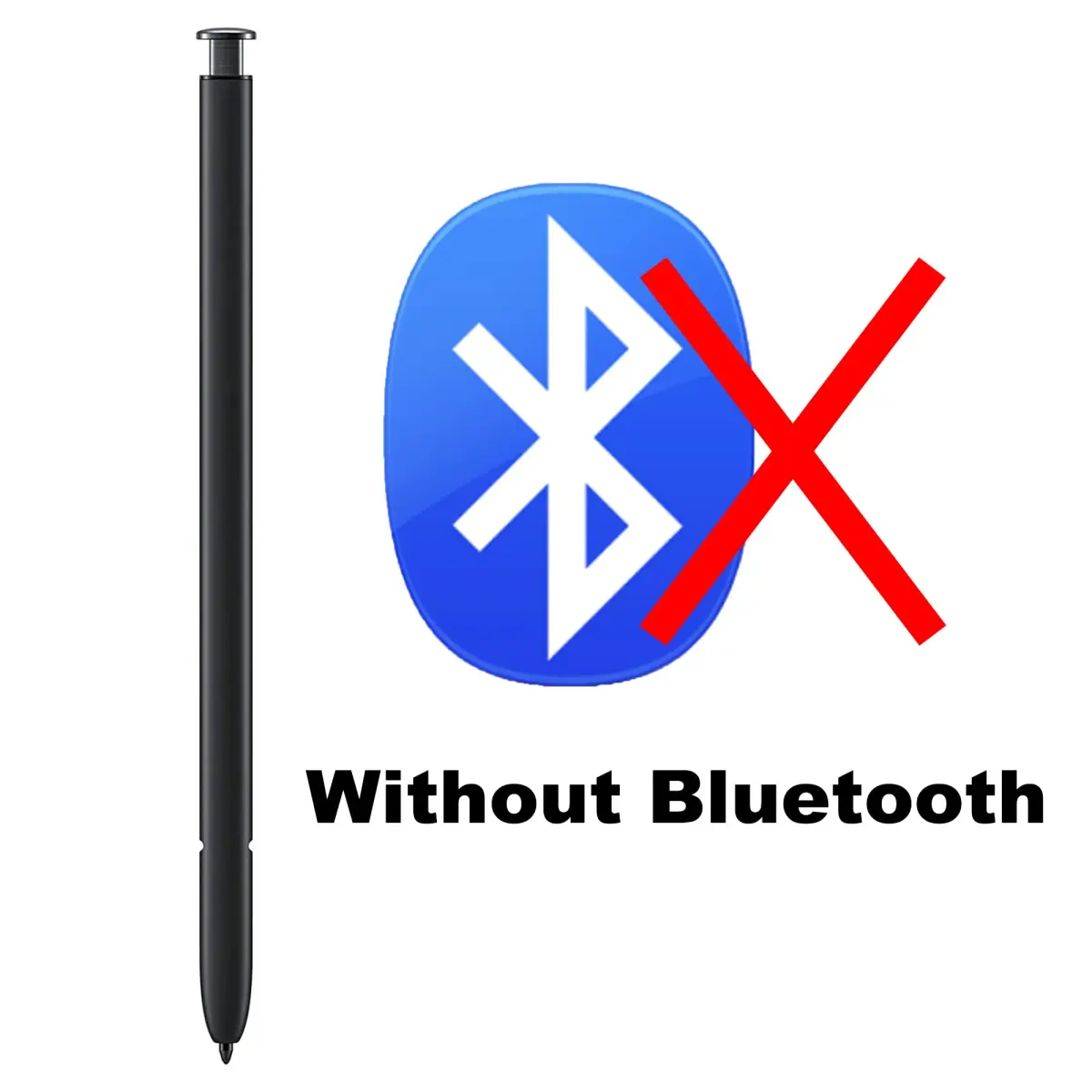 Alovexiong Replacement S Pen for Samsung Galaxy S22 Ultra 5G SM-S908 (Black) | 4096 Pressure Levels - view 2