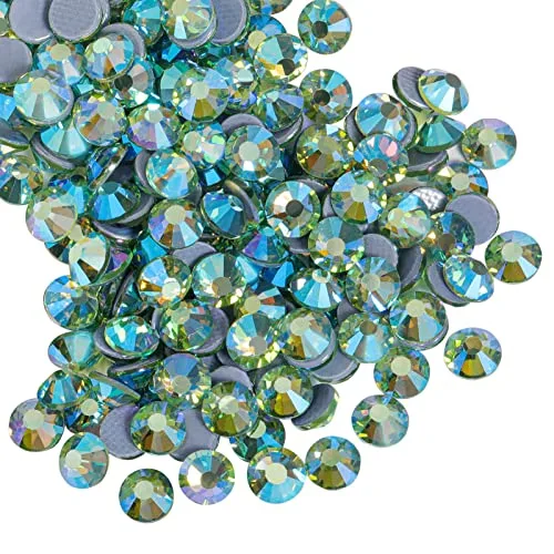 BEADSLAND Hotfix Rhinestones Peridot AB SS16 (3.8-4.0mm, 1440pcs) | Crystal Embellishments for Crafts - main product image