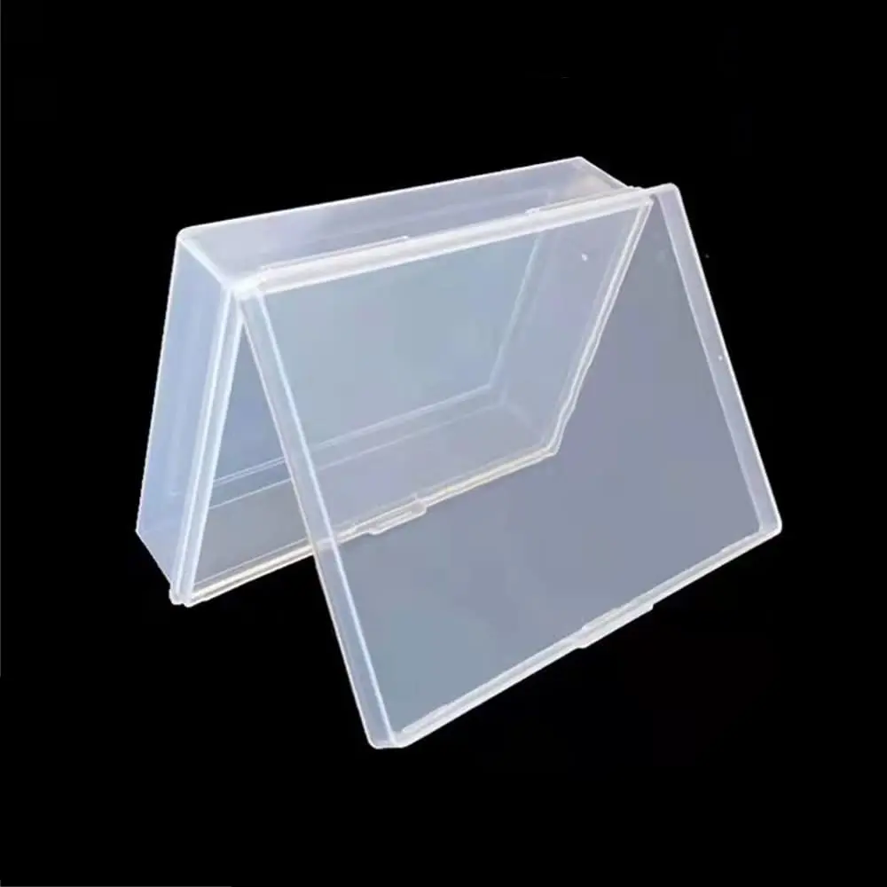 DKAOVH Clear Plastic Playing Card Case Holder (3.74 x 2.71 x 0.94 inch) | Pack of 4 for Tabletop Games - view 8
