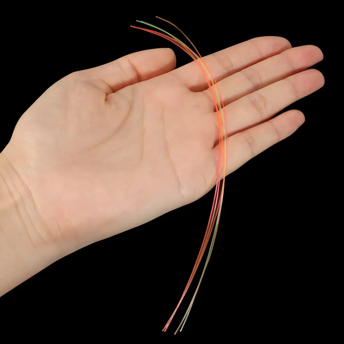 MECCANIXITY Fiber Optic Rods PMMA 0.5mm x 20cm (0.02in x 7.87in) | Red, Green, Orange Set of 5 - view 5
