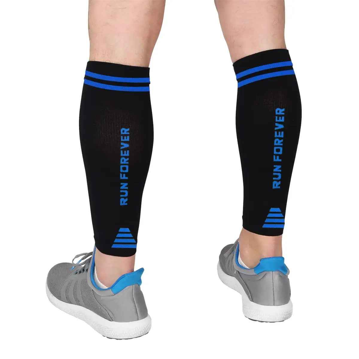 Run Forever Calf Compression Sleeve for Men & Women, 20-30mmHg, X-Large (16-19" Calf) | FDA Approved Medical Grade Support - main product image