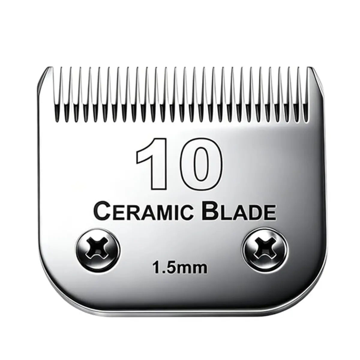 Audoc #10 Detachable Pet Clipper Blade 1.5mm (1/16") | Compatible with Andis, Oster A5, Wahl KM Series - main product image