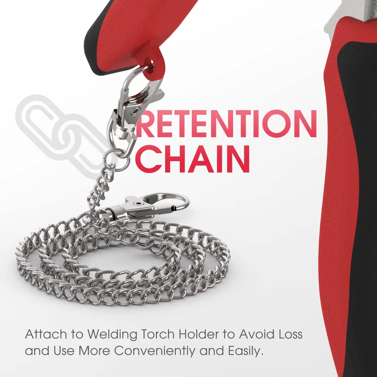 YESWELDER 8 in Deluxe MIG Pliers | High-Carbon Steel, Retention Chain, Multi-Function - view 5