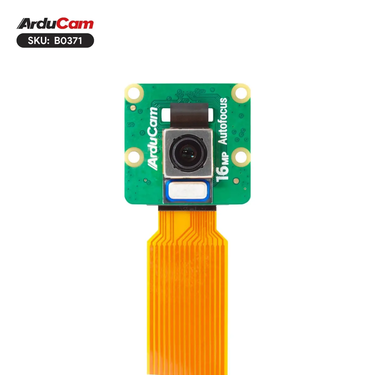 Arducam IMX519 Autofocus Camera Module for Raspberry Pi | 16MP AF Pi Camera Compatible with Raspberry Pi 5/4B/3B+ - view 2